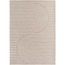 KADIMA DESIGN Teppich Outdoor VENTOUX in Beige, im Boho-Stil, 240 x 340 cm
