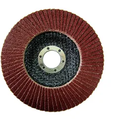 Vago-Tools 50x Fächerschleifscheiben 125mm konisch P100 Braun