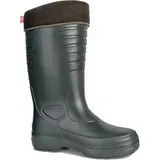 Lemigo Grenlander 862 Gummistiefel gefüttert EVA -30°C, versch. Farben & Größen, Farbe:Grün, Größe:46 - Grün - 46