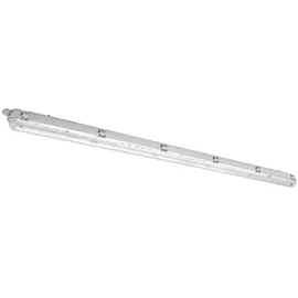 LEDINO Wannenleuchte 1 LED grau Glas IP65