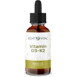Echt Vital Vitamin D3-K2 Tropfen 50 ml