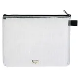 Rexel Dokumentenmappe Din A4 Reißverschluss Transparent PVC (Polyvinylchlorid) 180 Mikron