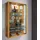 VCM Glasvitrine hängend Vitrine Glas mit ESG-Sicherheitsglas Maße: H. 91 x B. 59 x T. 18 cm Hängevitrine Glas Modern und platzsparend Glas Vitrinenschrank - Vitrosa Mini