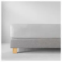 Estella Bettlaken Baumwolle 200 x 200 cm Silber