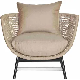 JAN KURTZ Suka Sessel Aluminium taupe