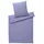 ELEGANTE Breezee Halbleinen Lila 135 x 200 cm + 80 x 80 cm