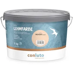 conluto Lehmfarbe Provence gelblich - 5 kg Eimer