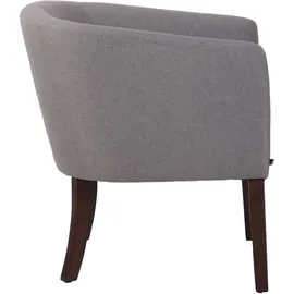CLP Sessel Nemea Stoff grau/antik