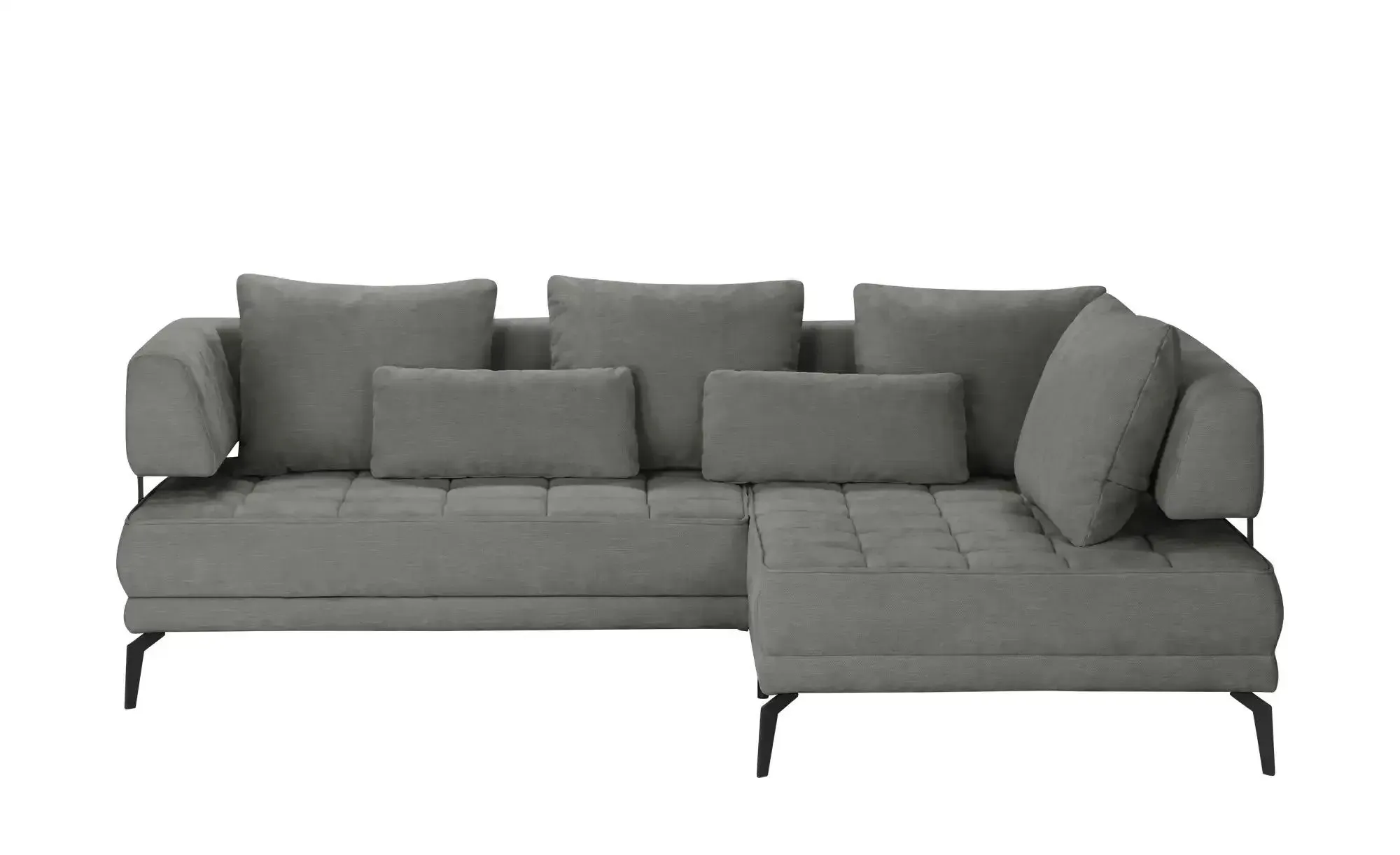 switch Ecksofa  Giotto , grau , Maße (cm): B: 242 H: 85 T: 176.0
