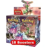 Pokemon Trading Card Game Pokémon Karmesin & Purpur: Zeitlose Kräfte Halb Booster Box