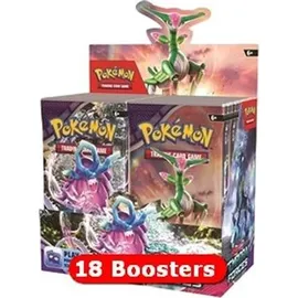 Pokemon Trading Card Game Pokémon Karmesin & Purpur: Zeitlose Kräfte Halb Booster Box