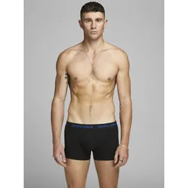 JACK & JONES Basic Boxershorts 7 Einheiten Black / Detail Black / Black S