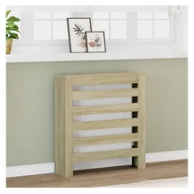 vidaXL Heizkörperverkleidung Sonoma-Eiche 78x20x82 cm Holzwerkstoff
