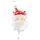 Partydeco Folienballon Weihnachtsmann 37 x 60 cm Rot/Weiß