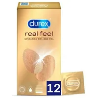 DUREX Feel Kondome 12 Stück, Transparent, One size