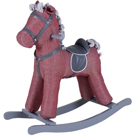 KNORRTOYS KNORRTOYS.COM 40511 Schaukelpferd Pink Horse