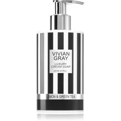 Vivian Gray Lemon & Green Tea cremige Seife 250 ml