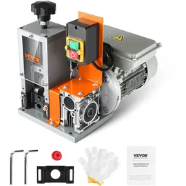 Vevor Kabelabisoliermaschine Elektrisch 1,5-25mm Kabelschälmaschine 180W Abisoliermaschine 18m pro Minute Geschwindigkeit Abisolierzange 65-Mn-Federstahl Klinge Ideal zum Abisolieren von Kupferdraht