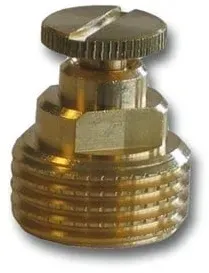 Air screw with hand wheel 1/8