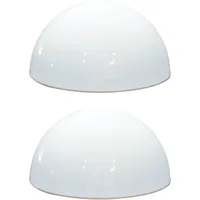 ETC Shop 2x LED Außen Solar Steh Lampen Garten