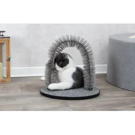 Trixie Massage- und Fellpflegebogen 36 x 33 cm grau