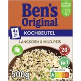 BEN'S ORIGINALTM Langkorn-Reis + Wild-Reis im Kochbeutel 500g