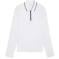 Puma Puma, You-V LS Polo, Weiss, L