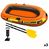 Intex Aufblasbarers Boot Intex Explorer Pro 200 196 x 33 x 102 cm - Orange