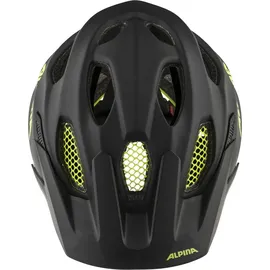 Alpina Carapax Jr. Flash 51-56 cm Kinder black/neon yellow matt 2022