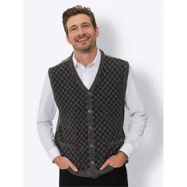 Sieh an! Strickweste grau 60