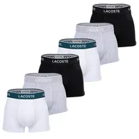 Lacoste Herren Boxershorts, 6er Pack - Trunks, Casual, Cotton