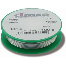 CIMCO Elektroniklot bleifrei 1,0mm/250g 150154