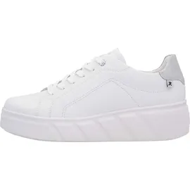 Rieker Sportliche Schnürschuhe Damen Weiß 40