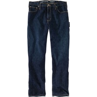 CARHARTT Rugged Flex, Jeans Dunkelblau - W33/L36