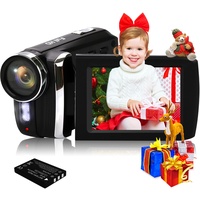 Vmotal 2.7K 20fps Digital Videokamera für Kinder/Studenten/Anfänger, Full HD 1080P 30fps 36MP Digitale Camcorder für Kinder