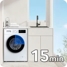 Samsung WW90FG3M05AWEG Waschmaschine (9 kg, 1400 U/min)