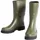 Aigle Damen Mid Rain Gummistiefel (Größe 37, oliv)