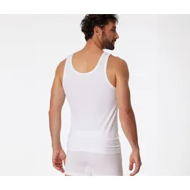 SCHIESSER Herren 2 Pack Unterhemd Ohne Arm - 95/5 Organic Cotton in Weiß