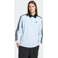 adidas 3-STREIFEN RUGBY LONGSLEEVE POLO blau XL