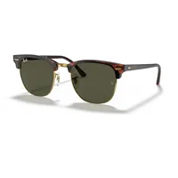Ray-Ban clubmaster-sonnenbrille rb3016 w0366 - 55/21/150 - 55 mm (lens width) x 19 mm (bridge width)