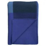 Røros Tweed Roros Tweed - Syndin Wolldecke, 135 x 200 cm, blau 'well'