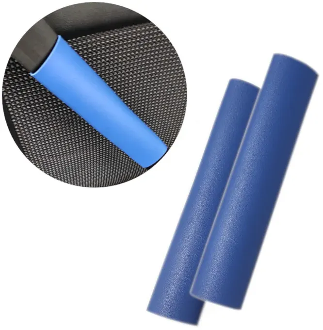Set aus 2 Gurtpolstern für Sicherheitsgurte, blau