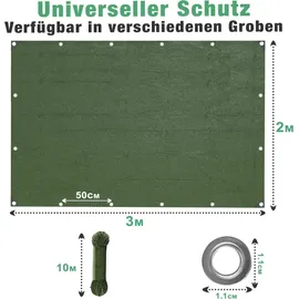 CoverUp! Abdeckplane 2 x 3 m Grün