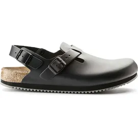 Birkenstock Clog Tokio Super Grip, Naturleder, schwarz, Weite normal, Größe 40