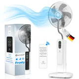 Kesser Frosty 39 x 37 x 127 cm Standventilator inkl. Fernbedienung weiß