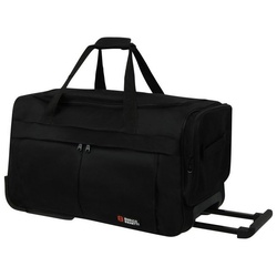HTI-Living Reisetasche Reisetasche 55 auf Rollen (1-tlg), Trolleybag schwarz