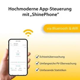 Vale Balkonkraftwerk Bifazial 450 W inkl. Growatt NEO 800M-X + 5m Anschlusskabel