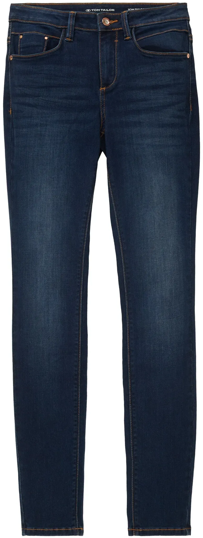 Skinny-fit-Jeans TOM TAILOR, Damen, Gr. 30, Länge 32, grau (schwarz, stone, washed), Denim/Jeans, Obermaterial: 42% Baumwolle, 34% Polyester, 22% Viskose, 2% Elasthan, unifarben, skinny fit lang, Jeans, in figurbetonter 5-Pocket-Form