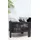 aea Gartenlounge-Set 4-tlg. Schwarz