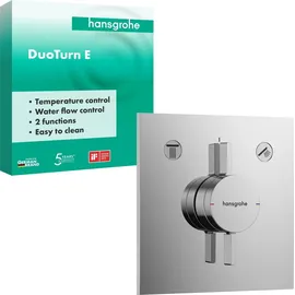 Hansgrohe DuoTurn E UP, für 2 Verbraucher, chrom
